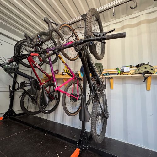 Secure bike storage