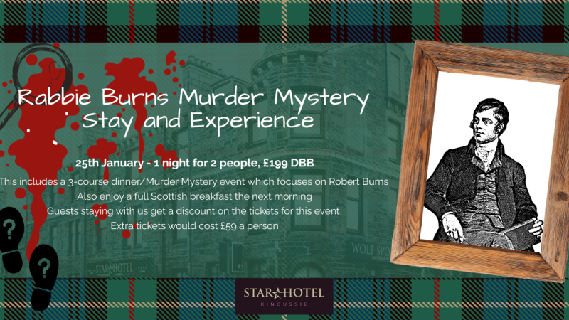 Burns Night Murder Mystery Dinner